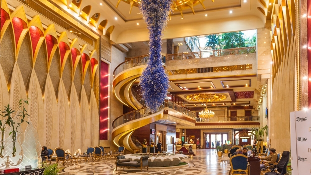 هتل مجلل درویشی مشهد لابی