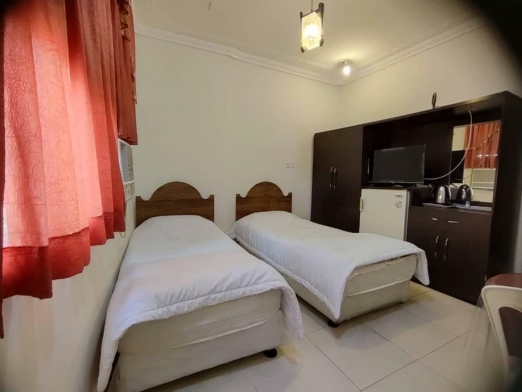 هتل اطلس بندر عباس اتاق دو تخته تویین 2 هتل اطلس بندر عباس اتاق دو تخته تویین 2