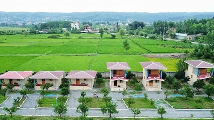 اقامتگاه بومگردی کیمه بابل فضای بیرونی اقامتگاه اقامتگاه بومگردی کیمه بابل فضای بیرونی اقامتگاه