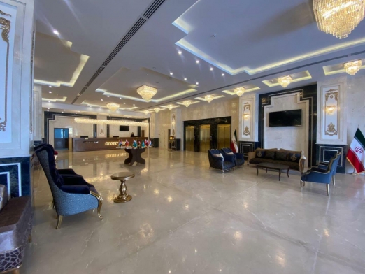 هتل شکوه شارستان مشهد لابی هتل شکوه شارستان مشهد لابی