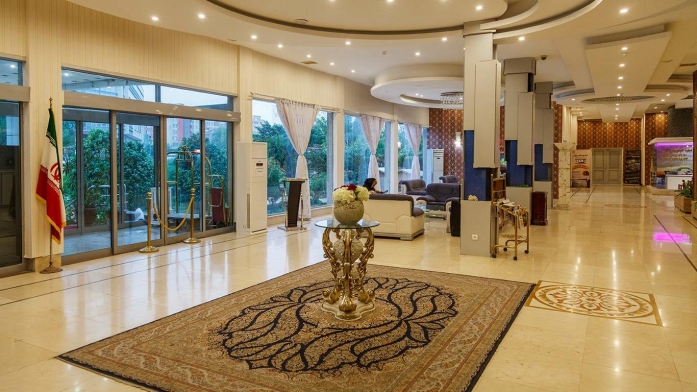 هتل آرامیس کیش لابی 1 هتل آرامیس کیش لابی 1